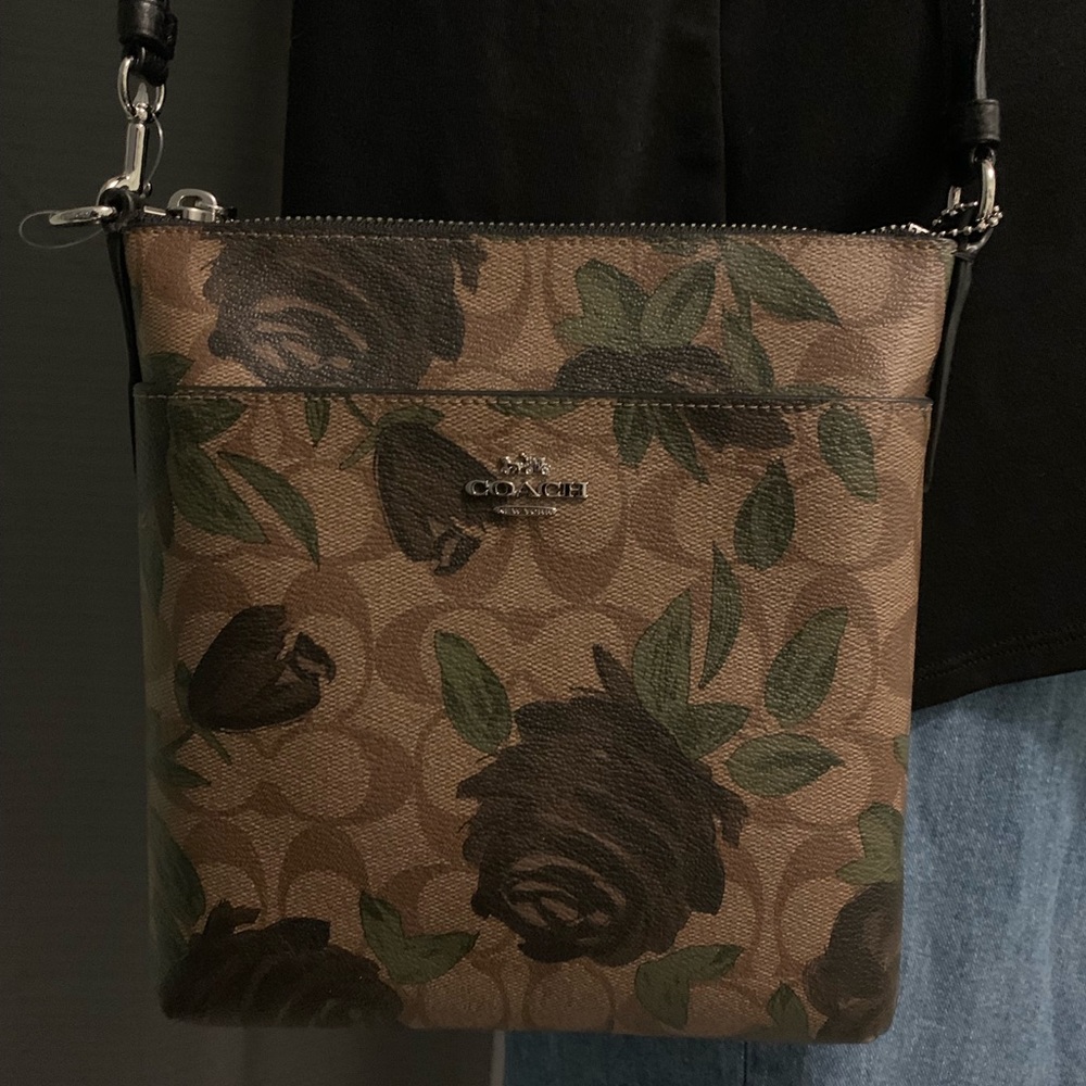 Floral Coach bag, brand new.